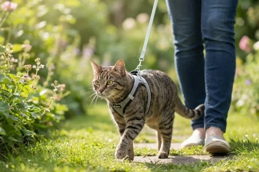 How to Train Your Cat to Walk on a Leash (Yes, Really!)